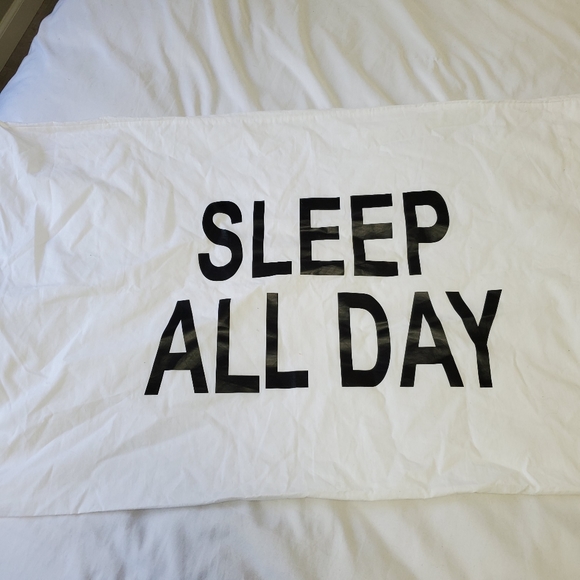 Dance All Night / Sleep All Day Pillow Case Set. - Picture 10 of 10